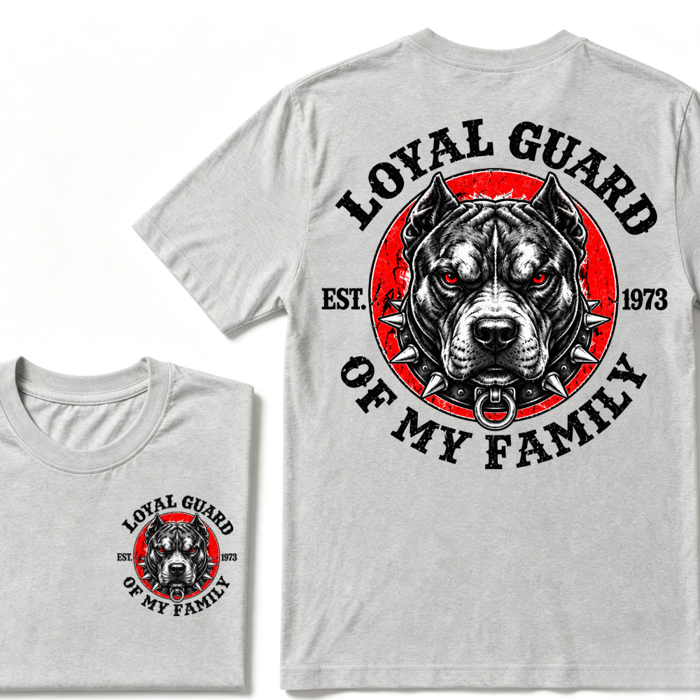 Loyal Guard Of My Family Custom Year T-shirt