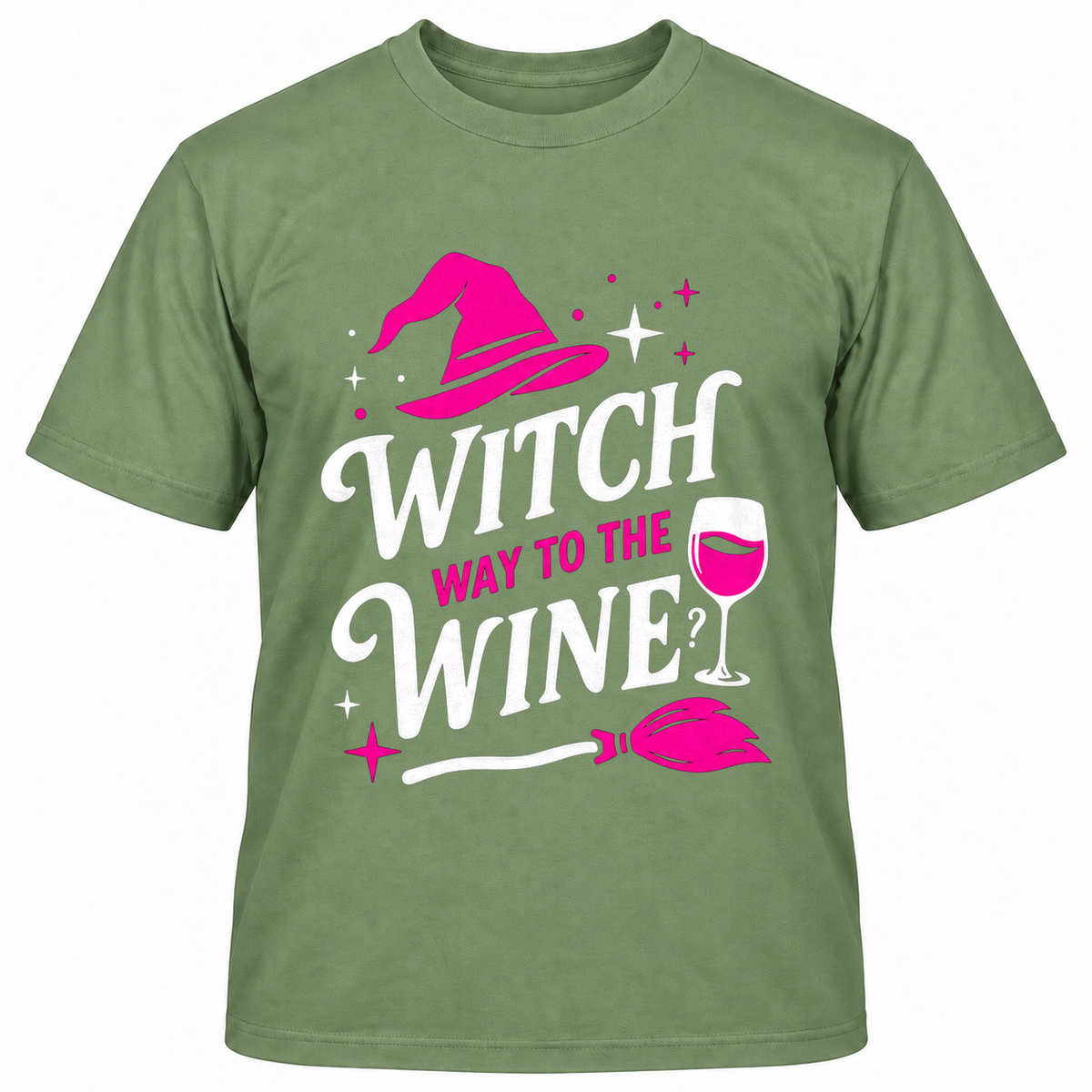 WITCH WAY TO THE WINE T-Shirts