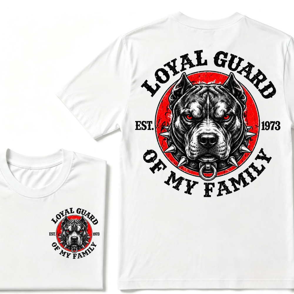 Loyal Guard Of My Family Custom Year T-shirt