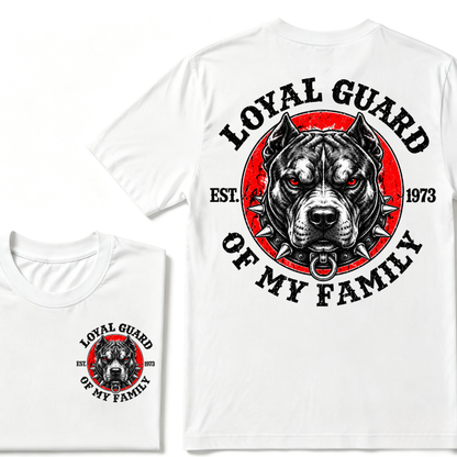 Loyal Guard Of My Family Custom Year T-shirt