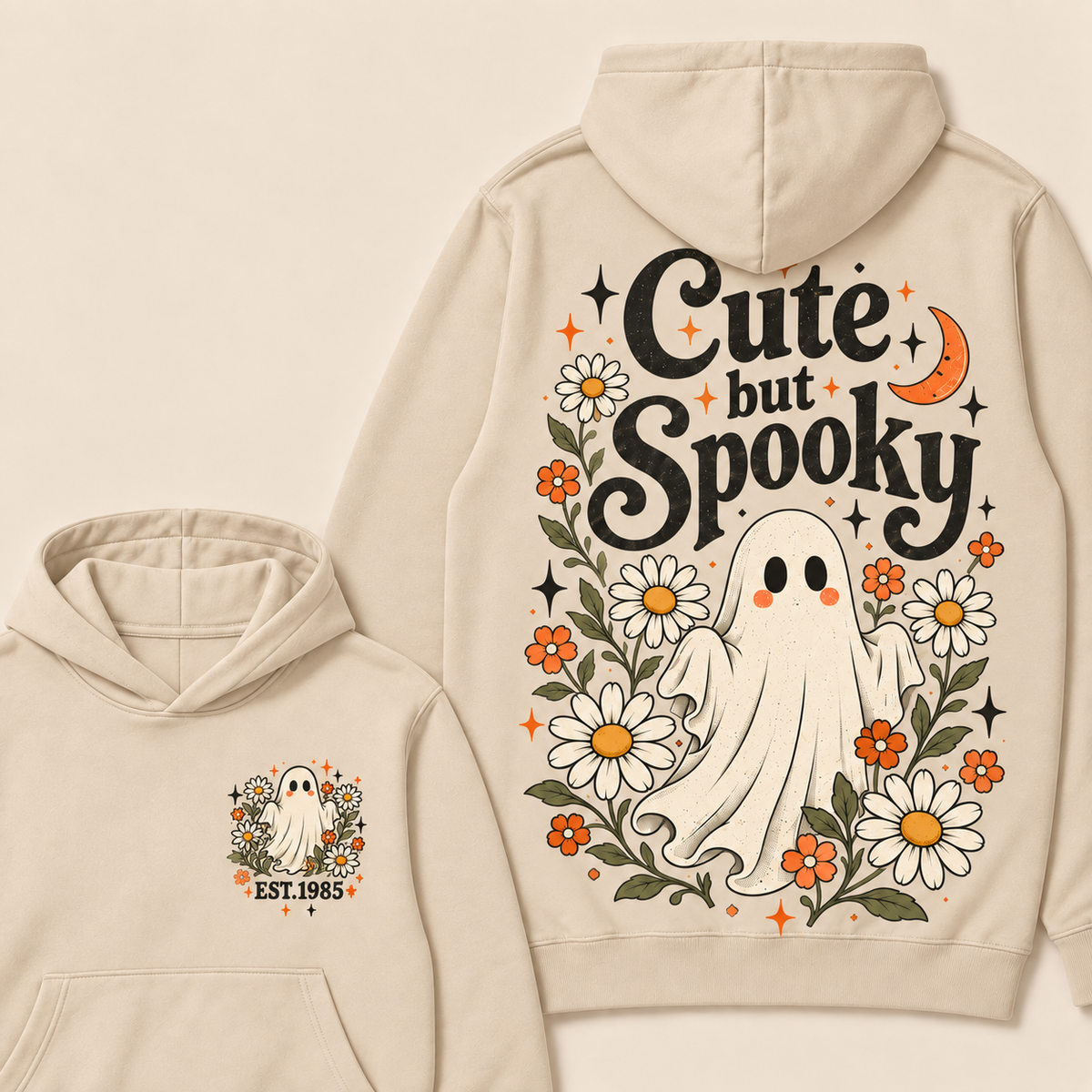 Cute But Spooky Custom Year Hoodies