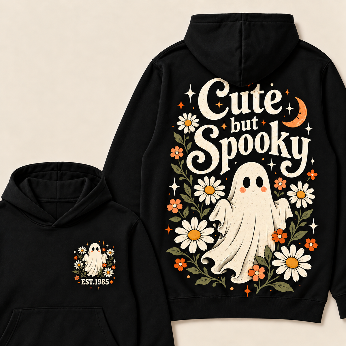 Cute But Spooky Custom Year Hoodies