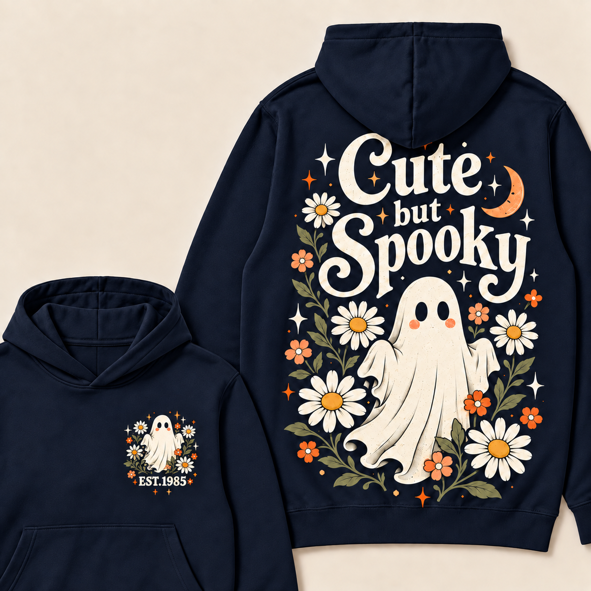 Cute But Spooky Custom Year Hoodies