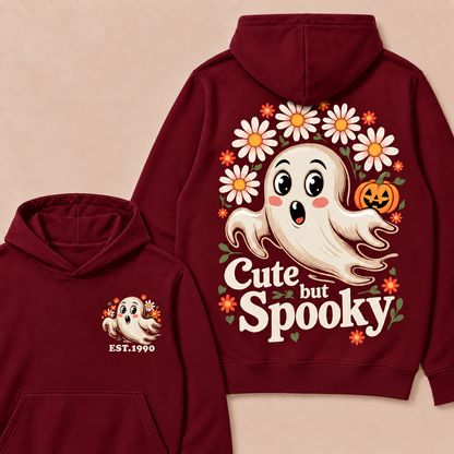 Cute But Spooky Happy Halloween  Custom Year Hoodies