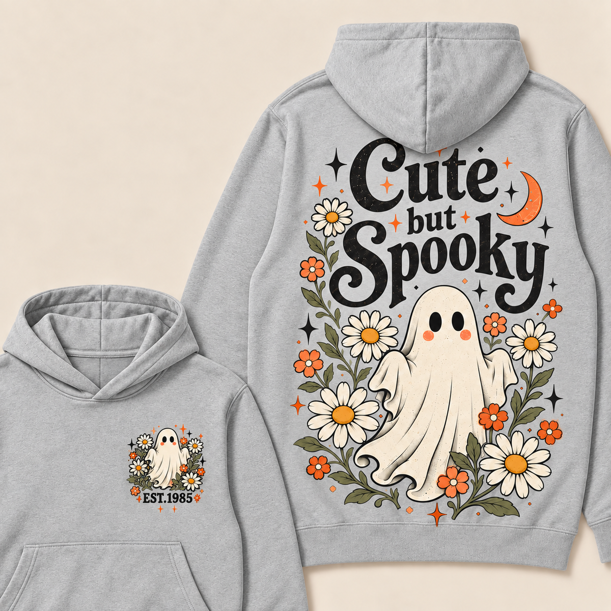 Cute But Spooky Custom Year Hoodies