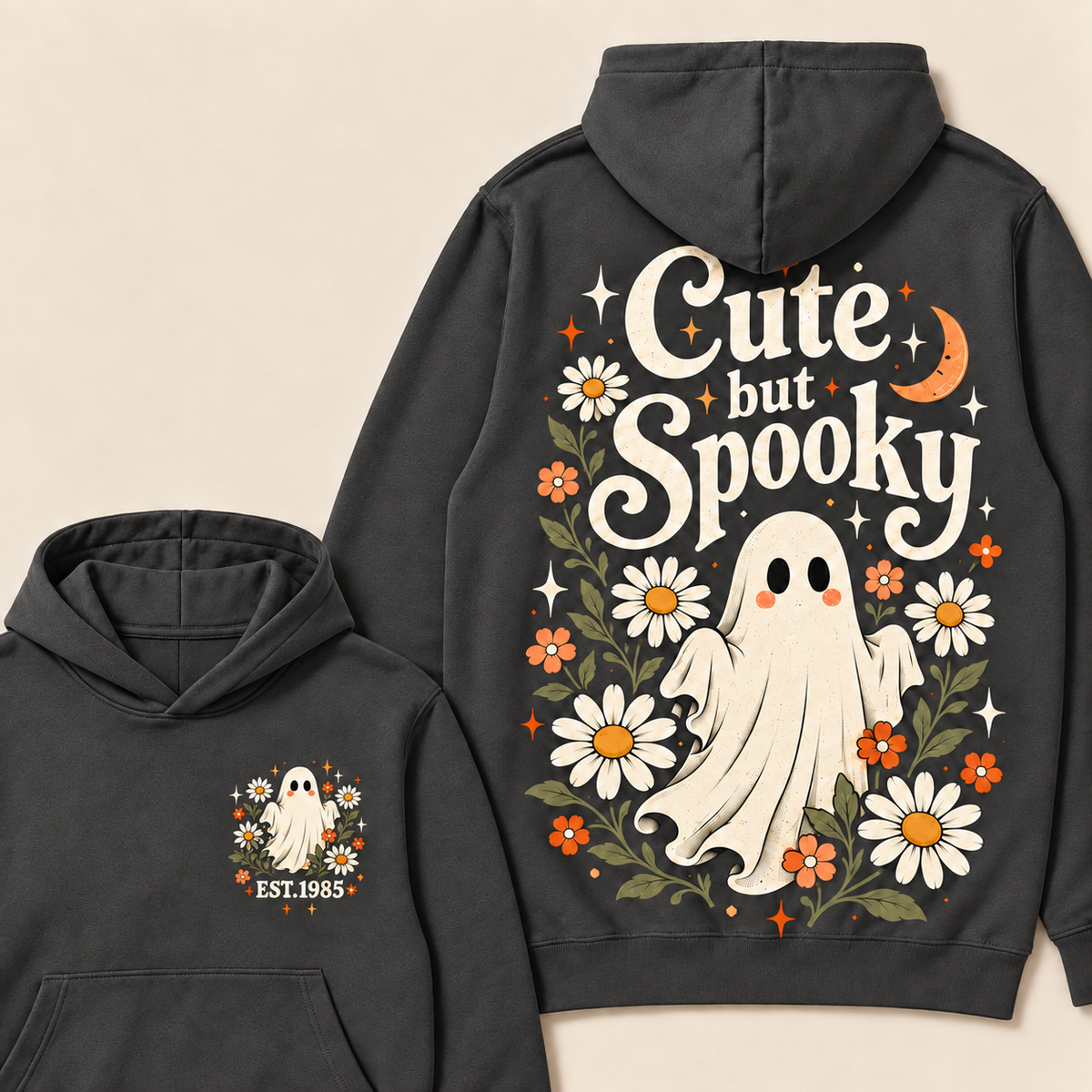 Cute But Spooky Custom Year Hoodies
