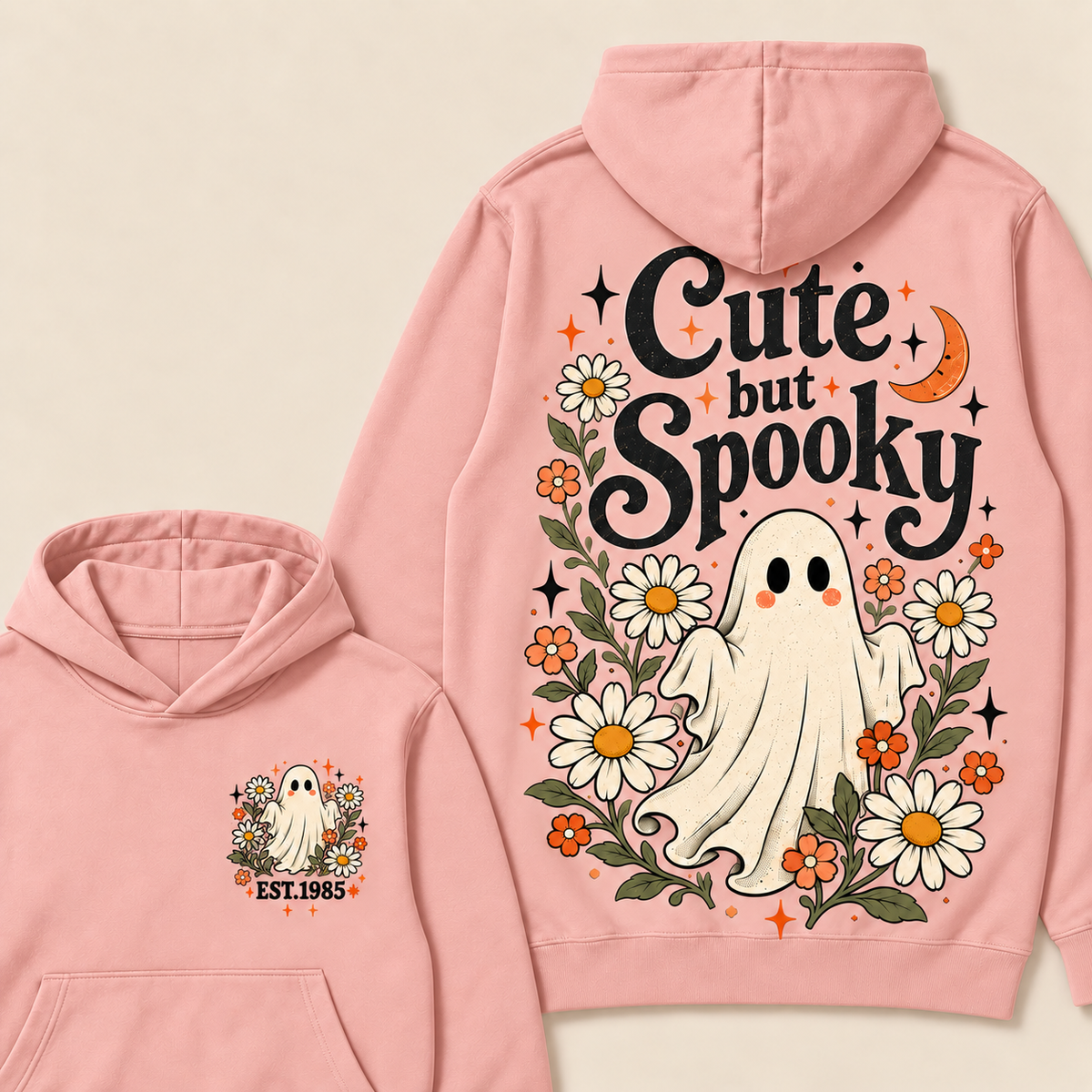 Cute But Spooky Custom Year Hoodies
