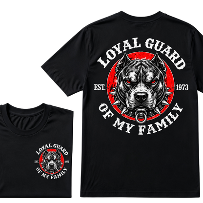 Loyal Guard Of My Family Custom Year T-shirt