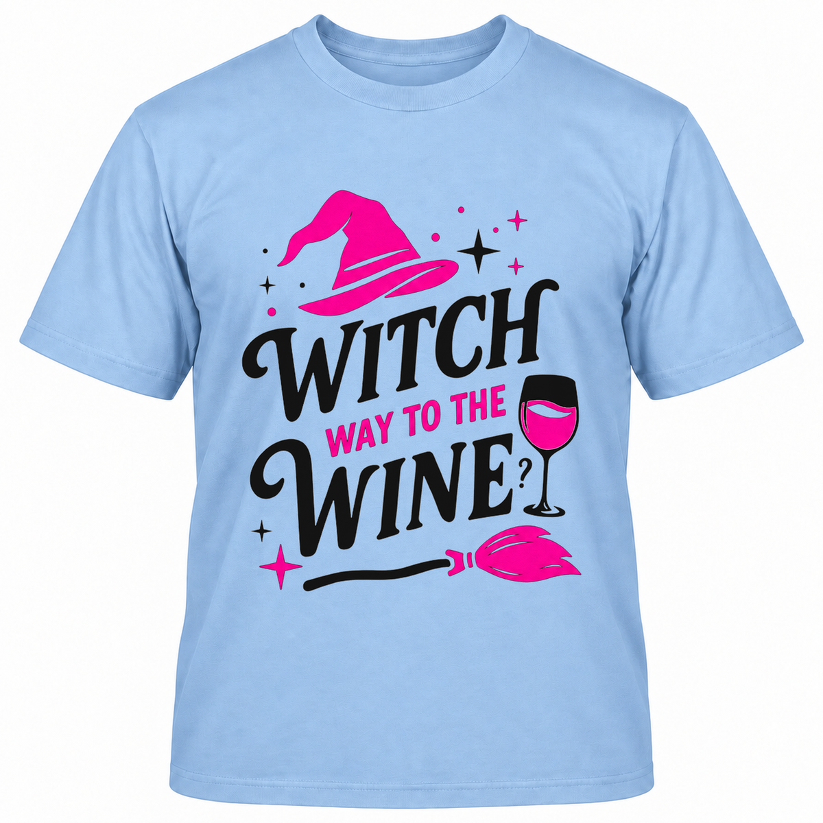 WITCH WAY TO THE WINE T-Shirts