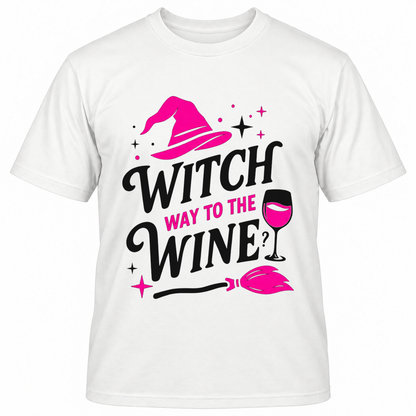 WITCH WAY TO THE WINE T-Shirts