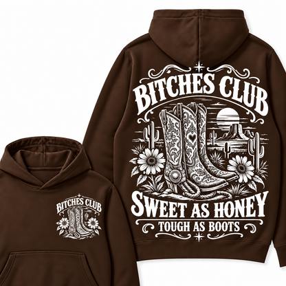 Custom Your Year Bitches Club Good Friends Bad Attitudes Great Stories Hoodie