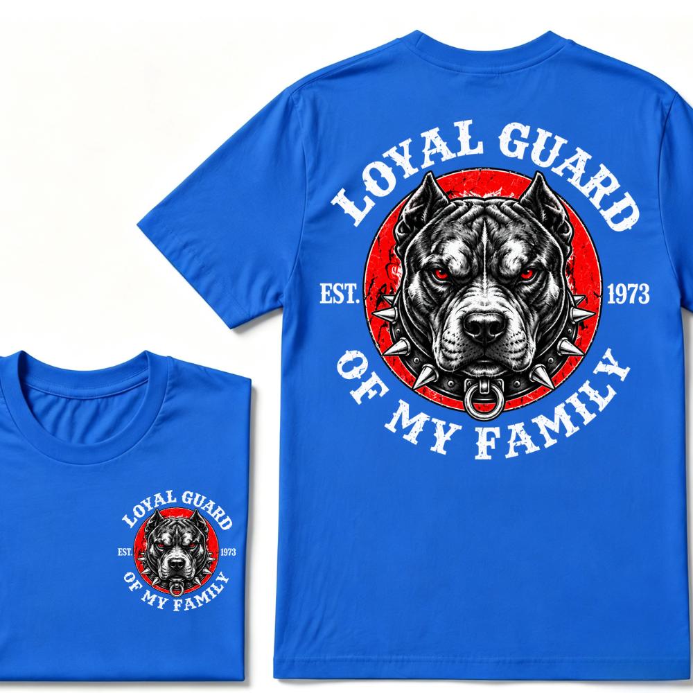 Loyal Guard Of My Family Custom Year T-shirt