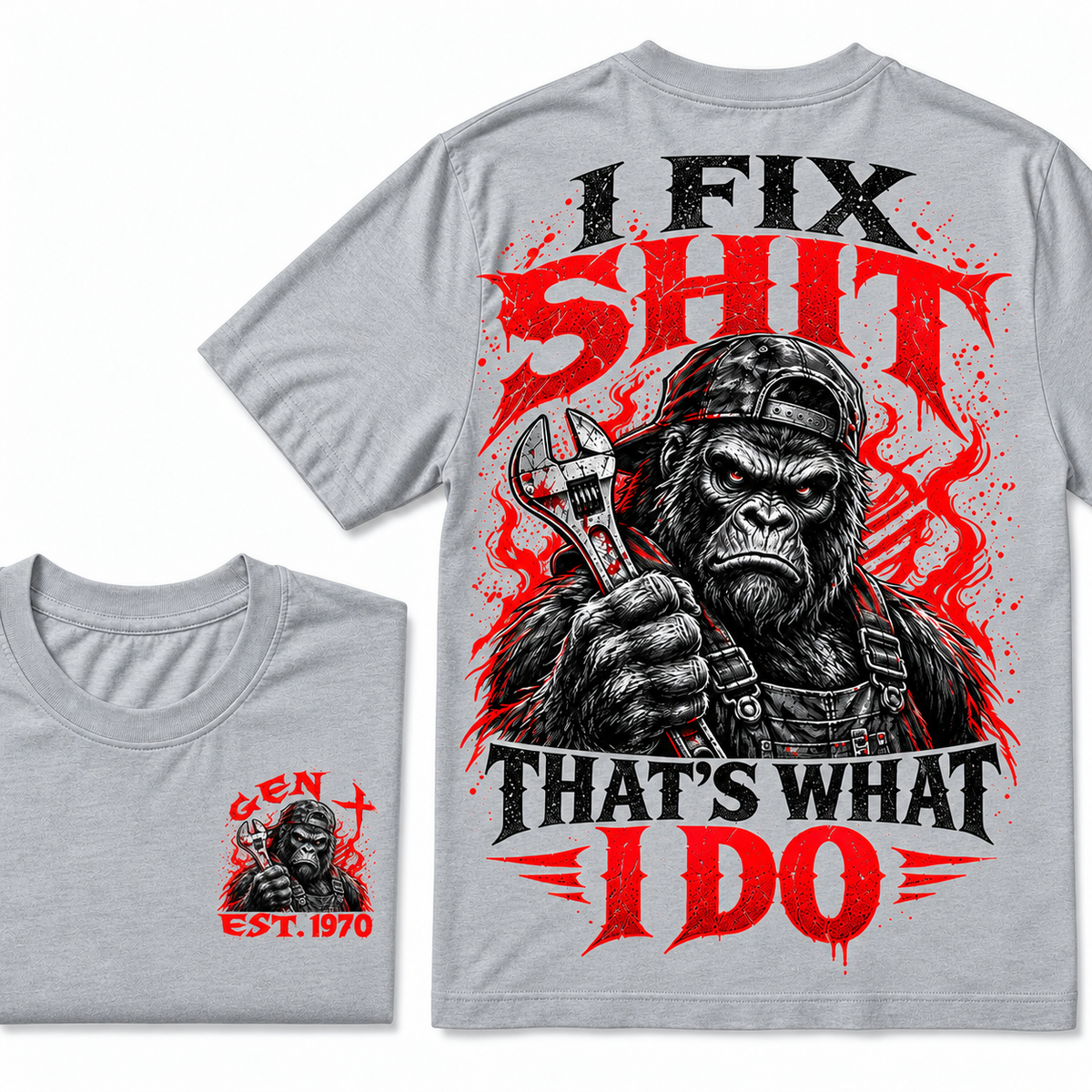 I Fix Sh*t That's What I Do Custom Year T-shirts