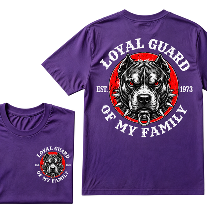 Loyal Guard Of My Family Custom Year T-shirt