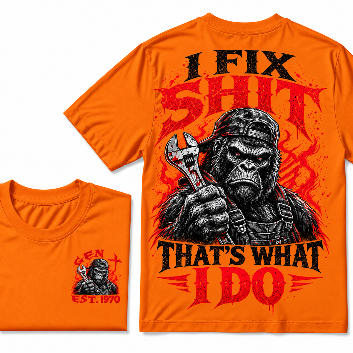 I Fix Sh*t That's What I Do Custom Year T-shirts