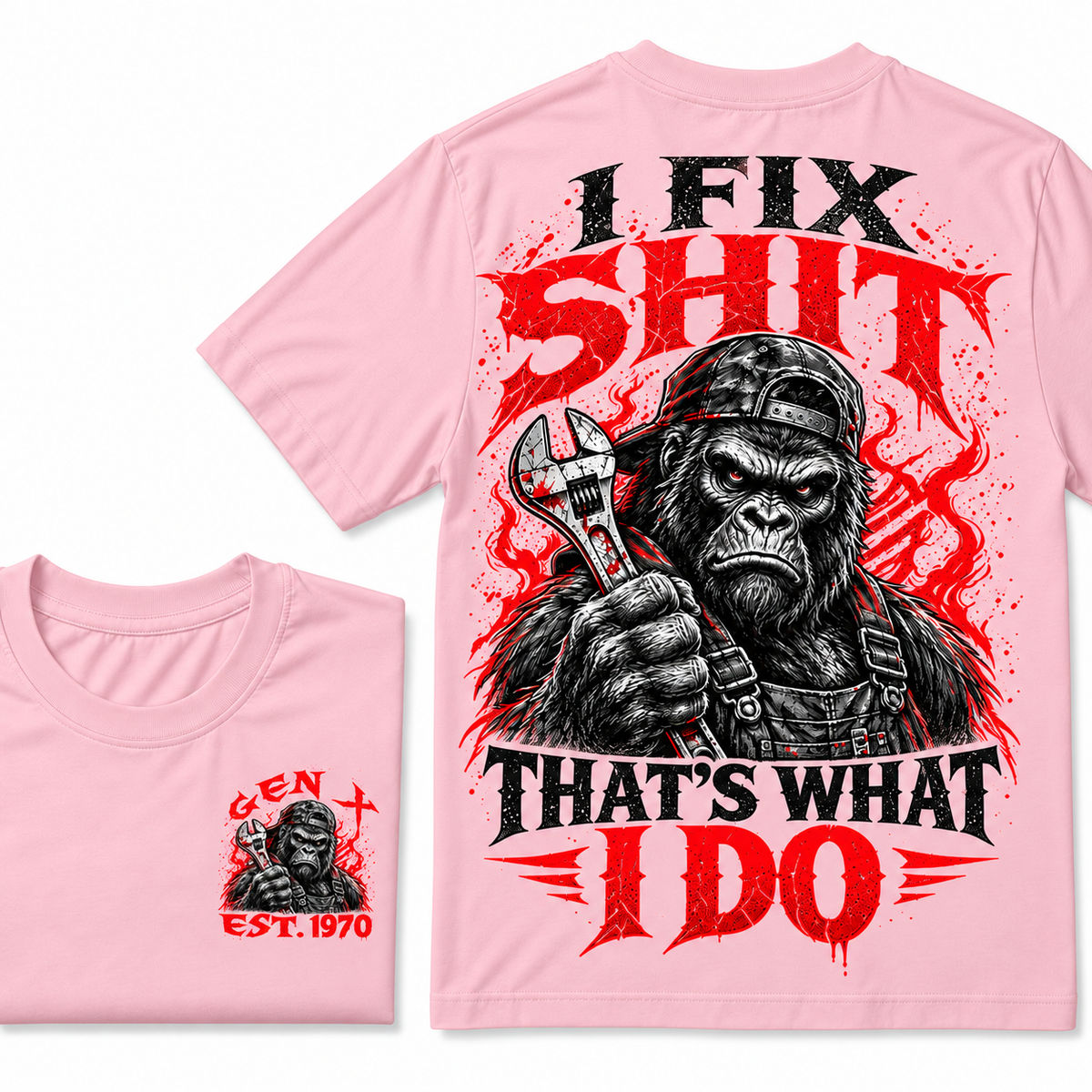 I Fix Sh*t That's What I Do Custom Year T-shirts