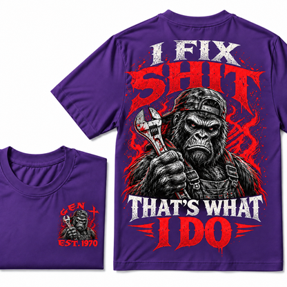 I Fix Sh*t That's What I Do Custom Year T-shirts