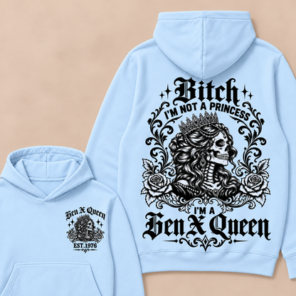 Custom Year  Hoodie | Bitch I'm Not a Princess I'm a Gen X Queen