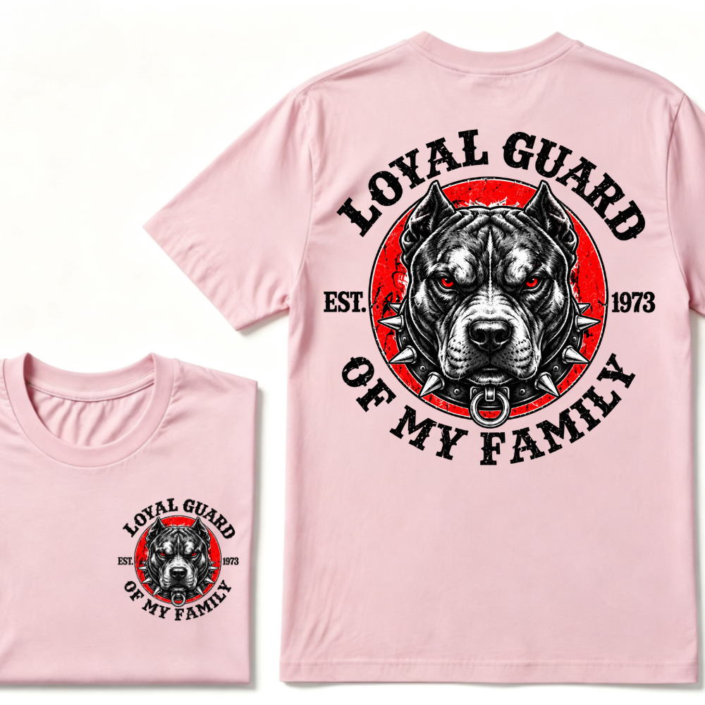 Loyal Guard Of My Family Custom Year T-shirt