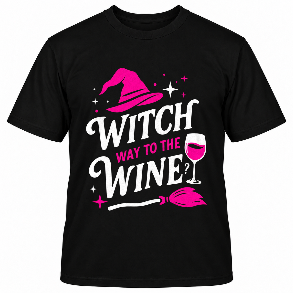 WITCH WAY TO THE WINE T-Shirts