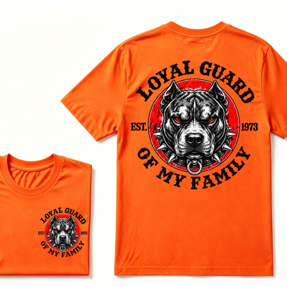 Loyal Guard Of My Family Custom Year T-shirt