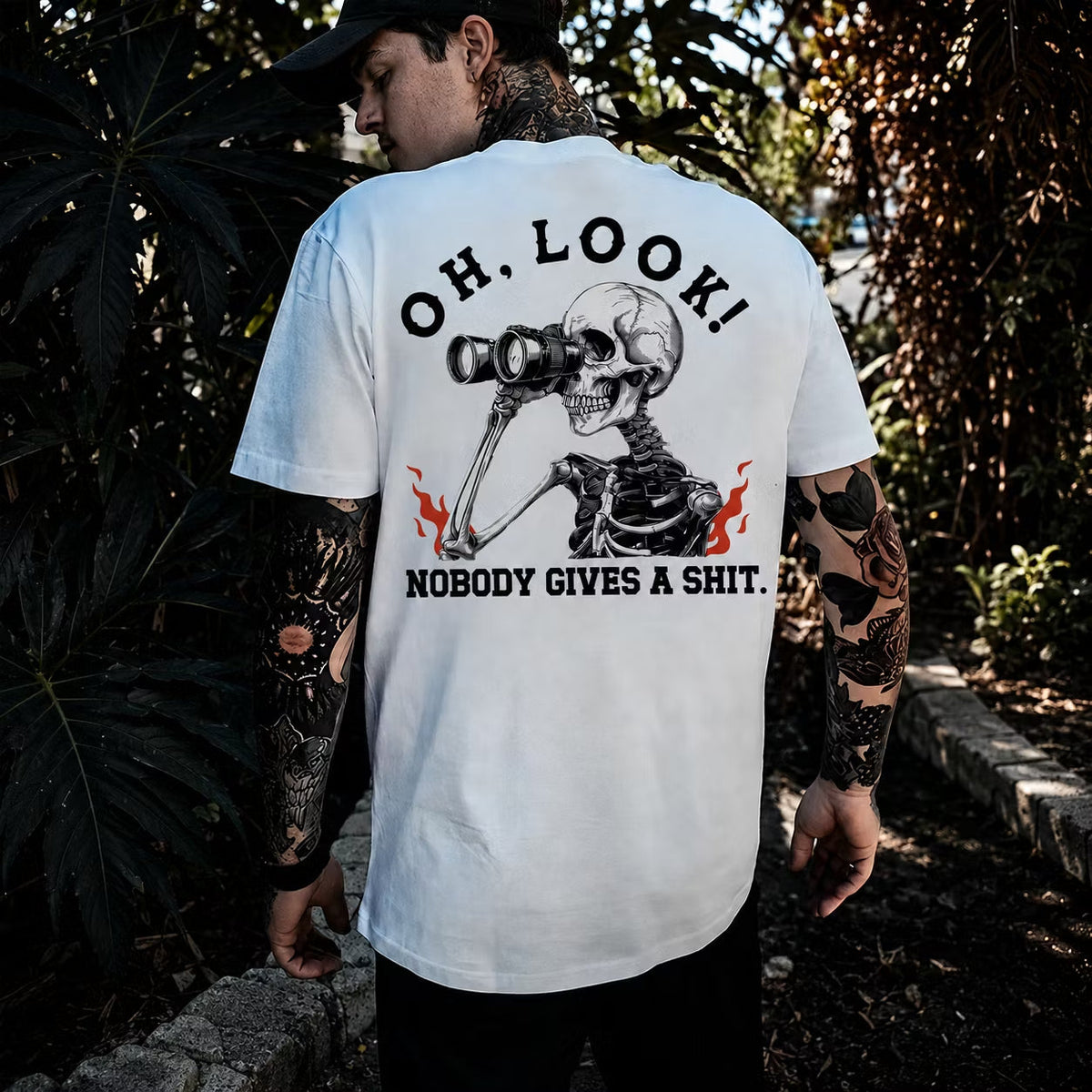 Oh Look! Nobody Gives A Shit Custom Your Year T-Shirt