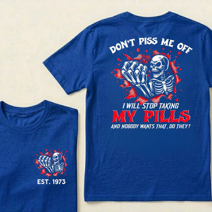 Gen X EST.Year I May Be Old But I Got To See America Vintage Western Patriotic Tee