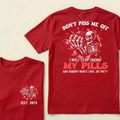 Gen X EST.Year I May Be Old But I Got To See America Vintage Western Patriotic Tee