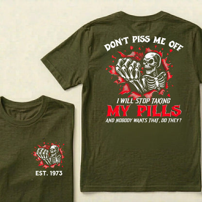 Gen X EST.Year I May Be Old But I Got To See America Vintage Western Patriotic Tee