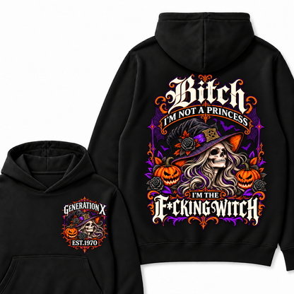 Gen X Witch Queen Custom Birth Year Halloween T-Shirt & Hoodie