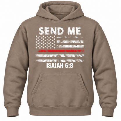 Send Me Isaiah 6:8 Hoodie
