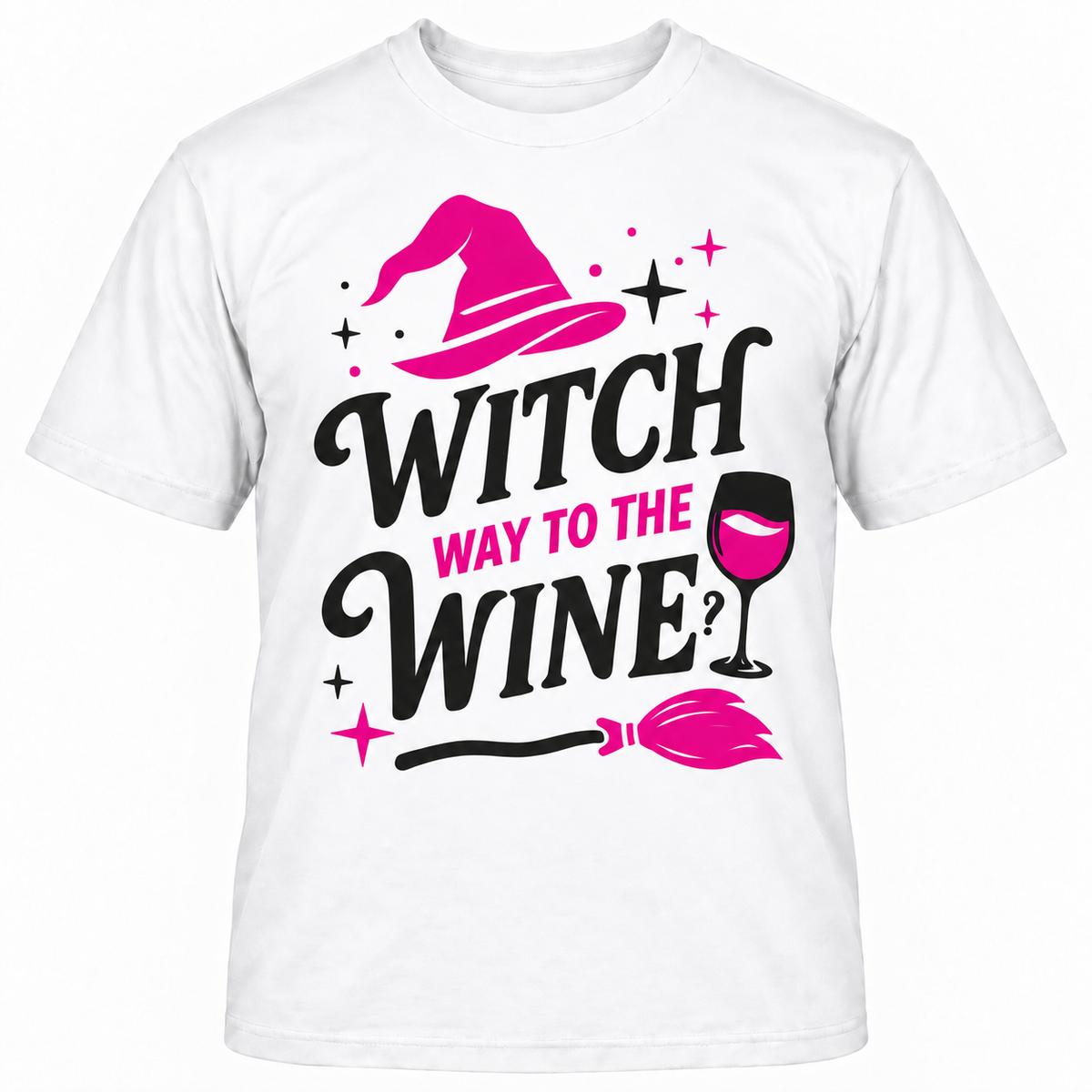 Witch Way To The Wine? T-Shirt