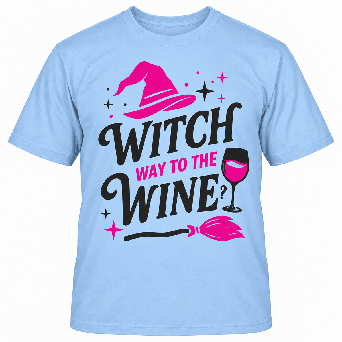 Witch Way To The Wine? T-Shirt