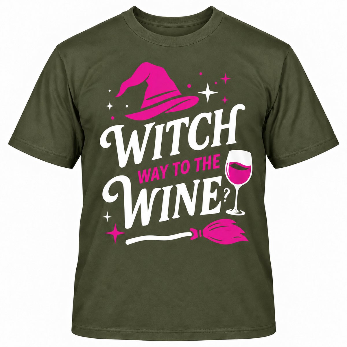 Witch Way To The Wine? T-Shirt