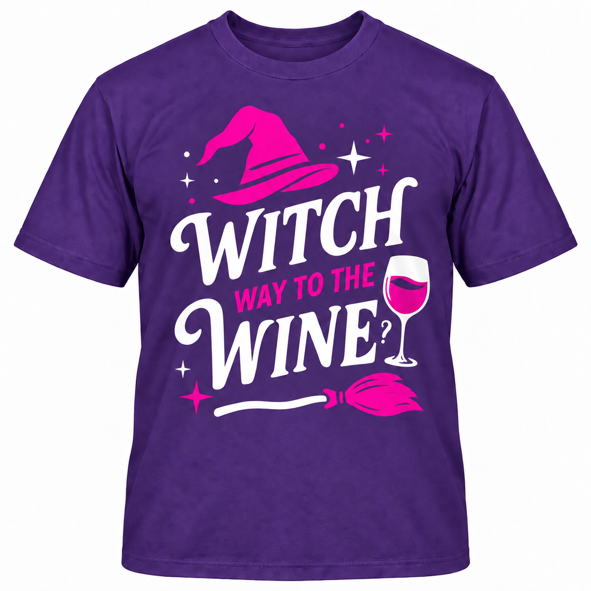 Witch Way To The Wine? T-Shirt