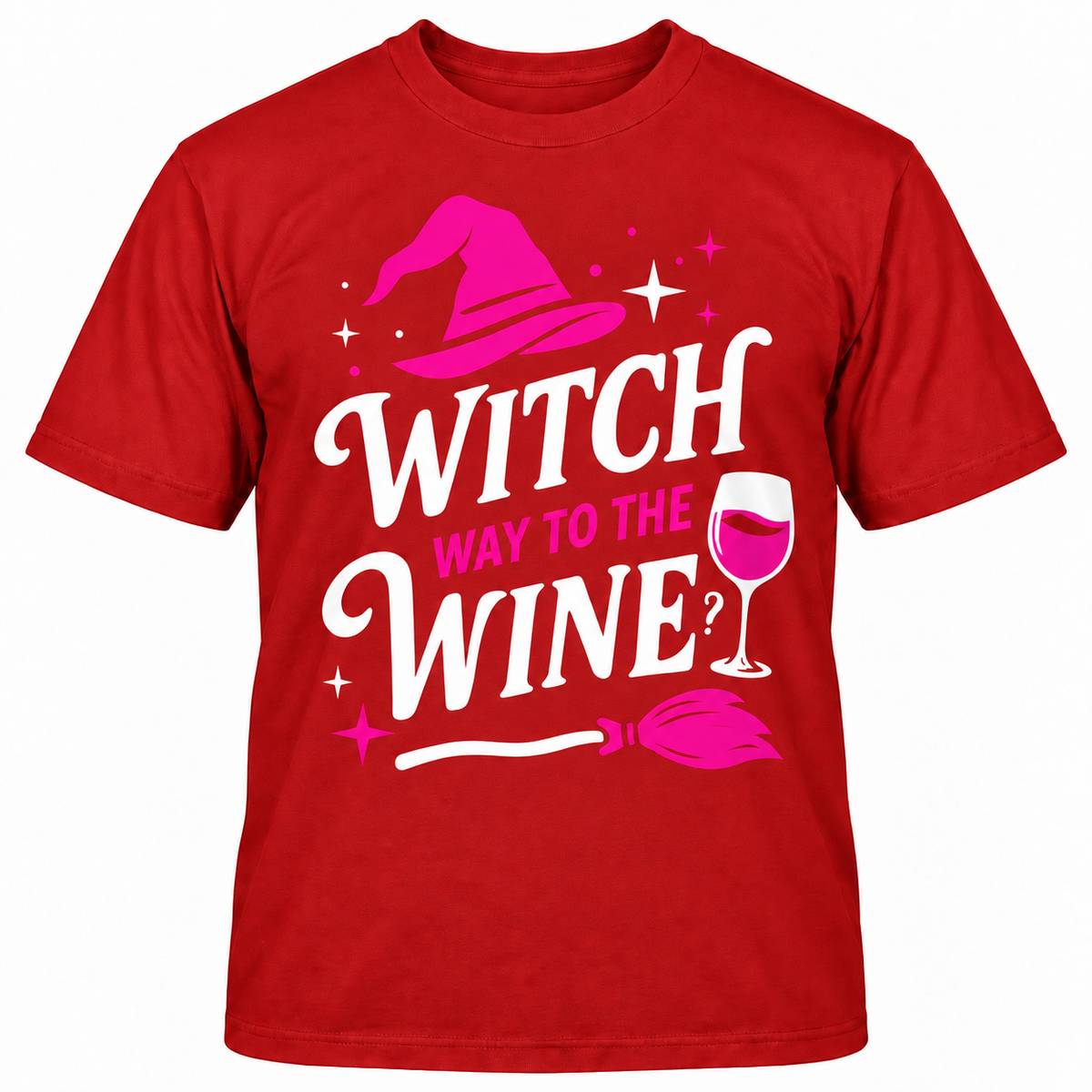 Witch Way To The Wine? T-Shirt