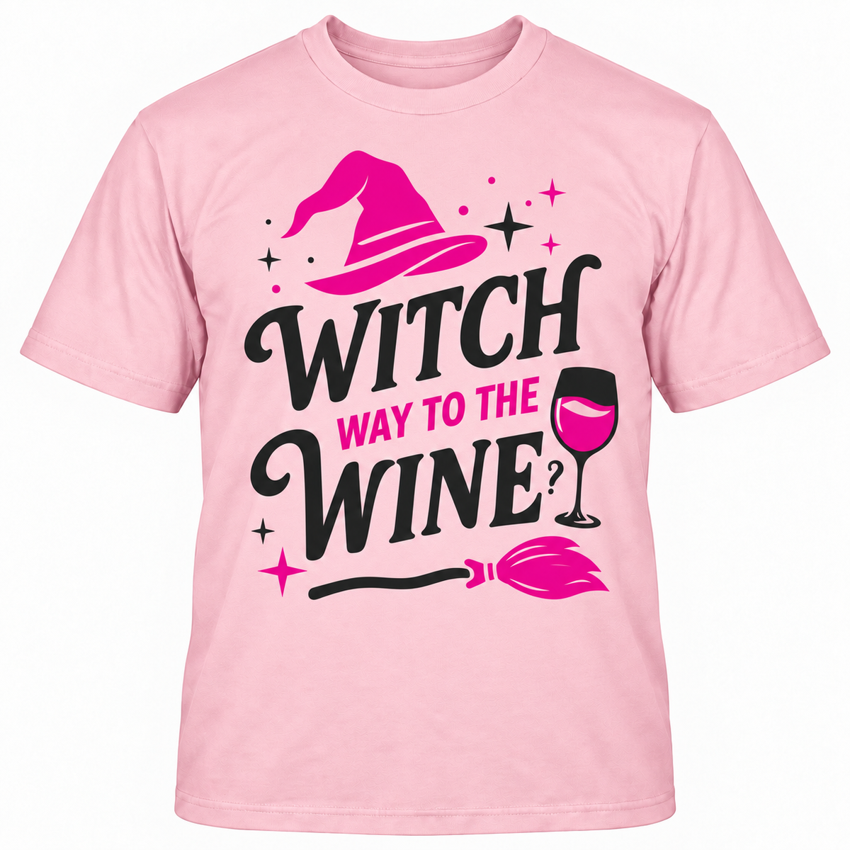 Witch Way To The Wine? T-Shirt