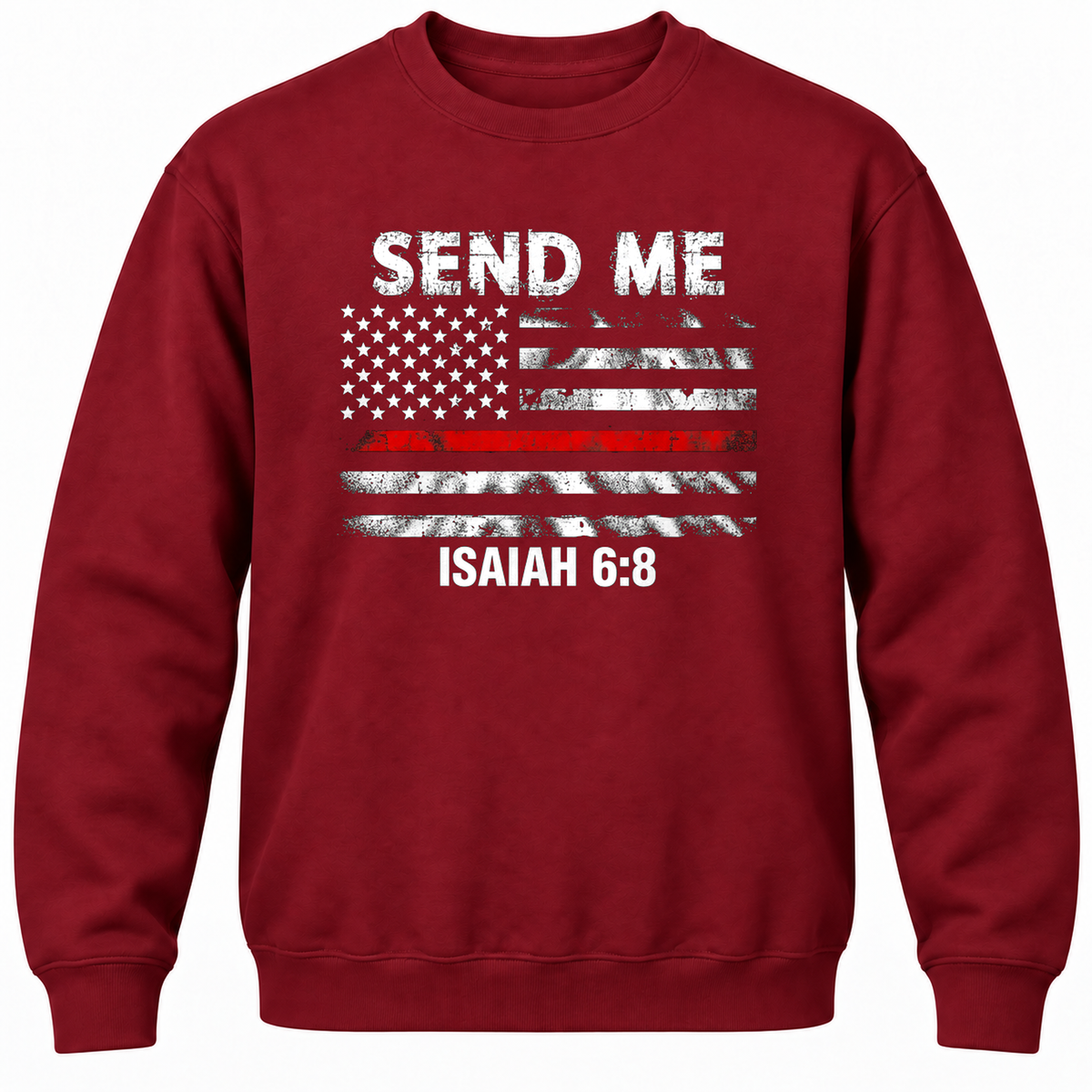 Send Me Isaiah 6:8 Crewneck Sweatshirt